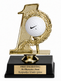 Personalized Hole in One Golf Ball Display Stand - Engraved Award