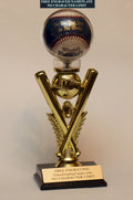 Personalized Baseball Display Case: Engraved Trophy Award