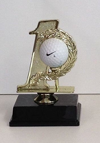 Personalized Hole in One Golf Ball Display Stand - Engraved Award