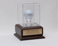 Personalized Golf Ball Display Case: Hole in One Award, Engraved Nameplate