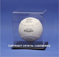 Softball Acrylic Personalized Display Case For A 16" Chicago Style Clincher Ball
