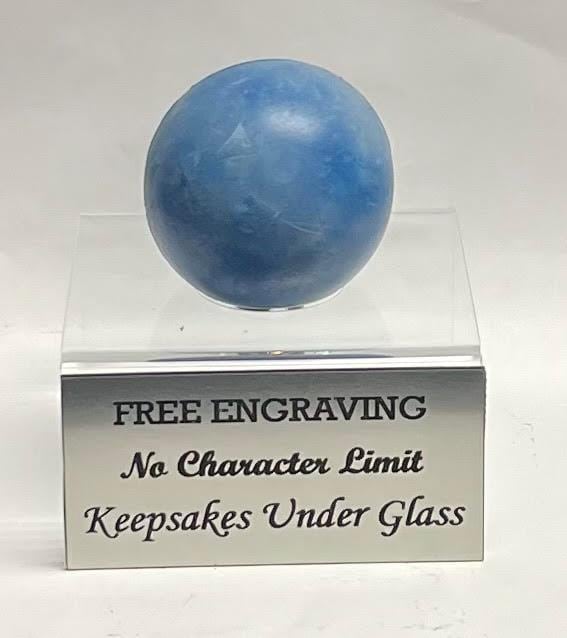 Lacrosse Ball Acrylic Riser Display Custom Stand - Free Engraving