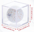 Acrylic Golf Ball Display Case | Hole In One Award with Free Engraved Plate | PGA Regulation Size Ball Holder