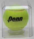 Tennis Ball Acrylic Display Case: Beveled Edges, Custom Engraving