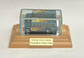 1/64 Scale Personalized Diecast Car Glass Display Case: Maple Wood Base Natural or Black Finish