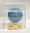 Lacrosse Ball Display Case: Acrylic Fitted Lid, Custom Ball  Stand